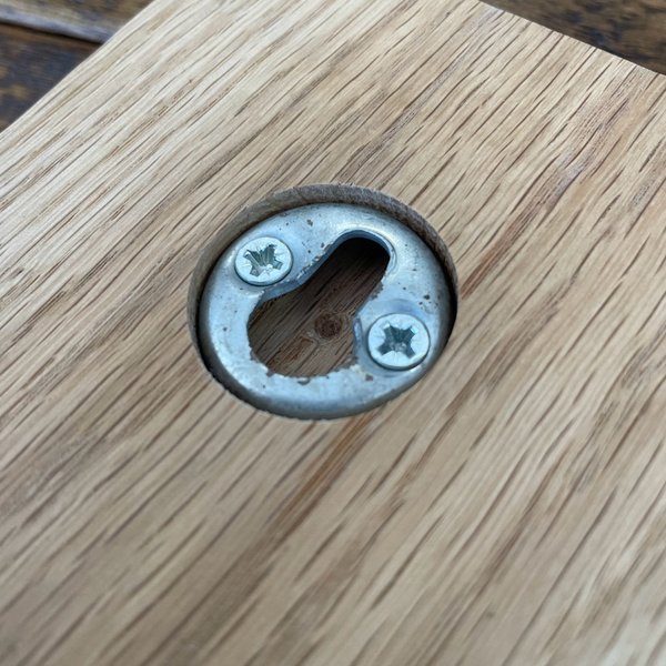 pepsi cola bottle opener on oak