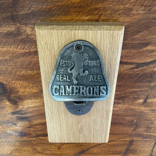 camerons real ale bottle opener