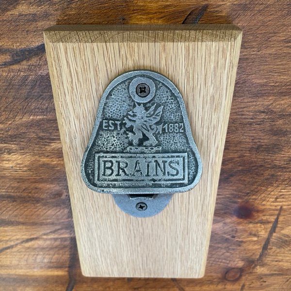 brains brewery bottle opener