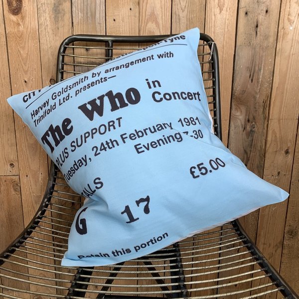 The Who cushion